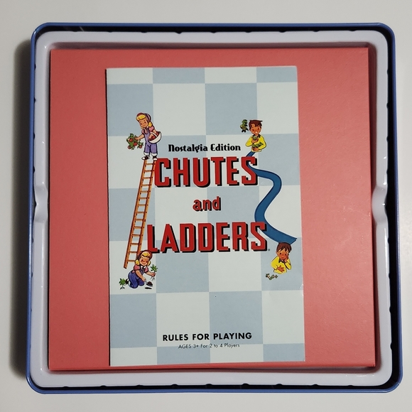 Chutes and Ladders Board Game Nostalgia "1956" Edition - Picture 3 of 12